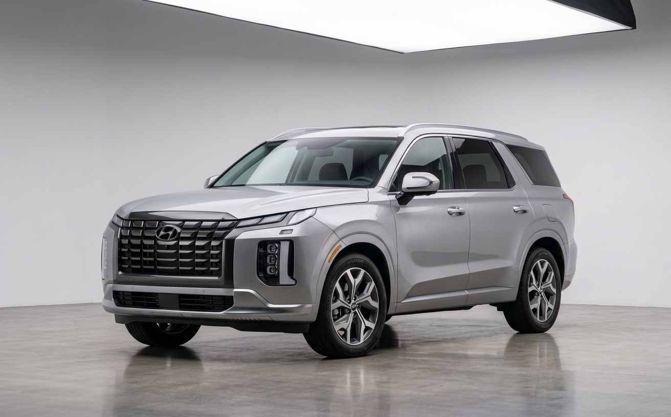 2027 Hyundai Palisade Hybrid Blue SEL Capt Chair FWD